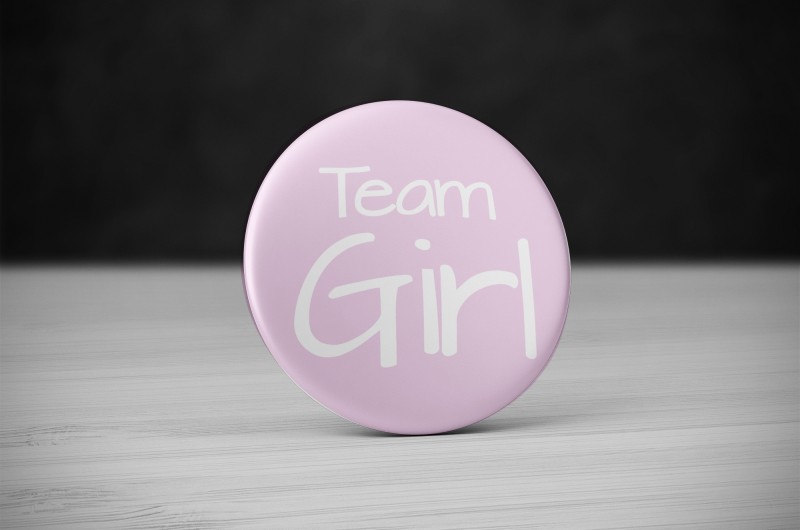 Badge Team Girl