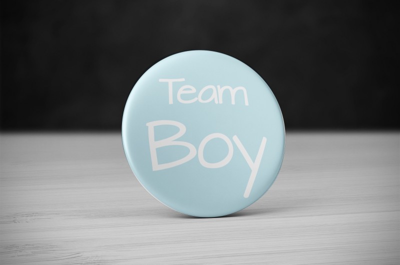 Badge Team Boy