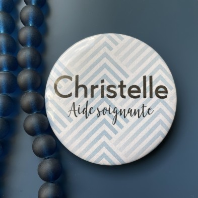 Badge Chevrons personnalisé