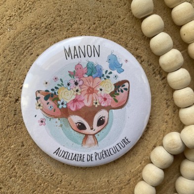 Badge Faon personnalisé