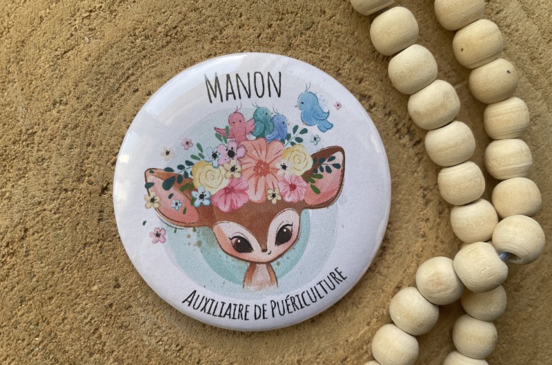 Badge Faon personnalisé