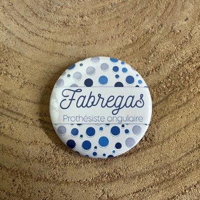 Badge Pois Bleus