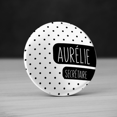 Badge super Infirmière - Lot de 2 - Idée cadeau au Top