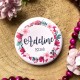 Badge Fuschia