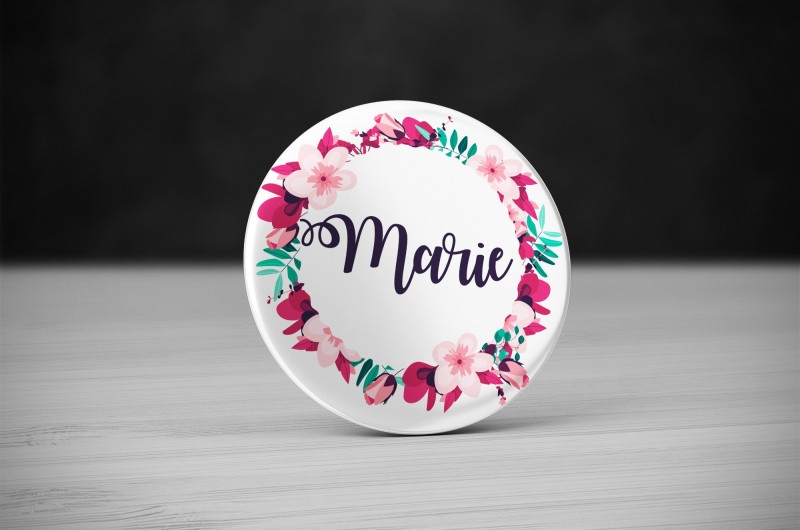 Badge Fuschia