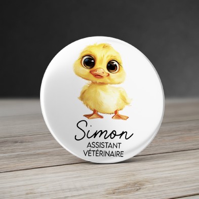 Badge Canard personnalisé