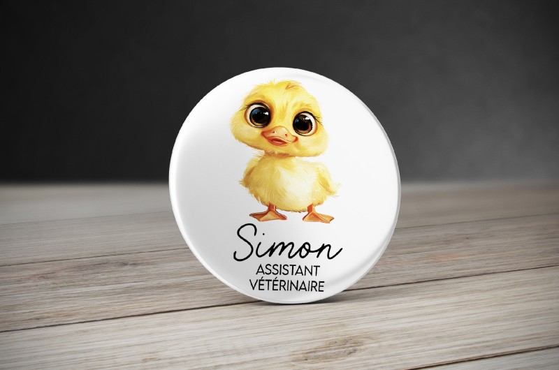 Badge Canard personnalisé