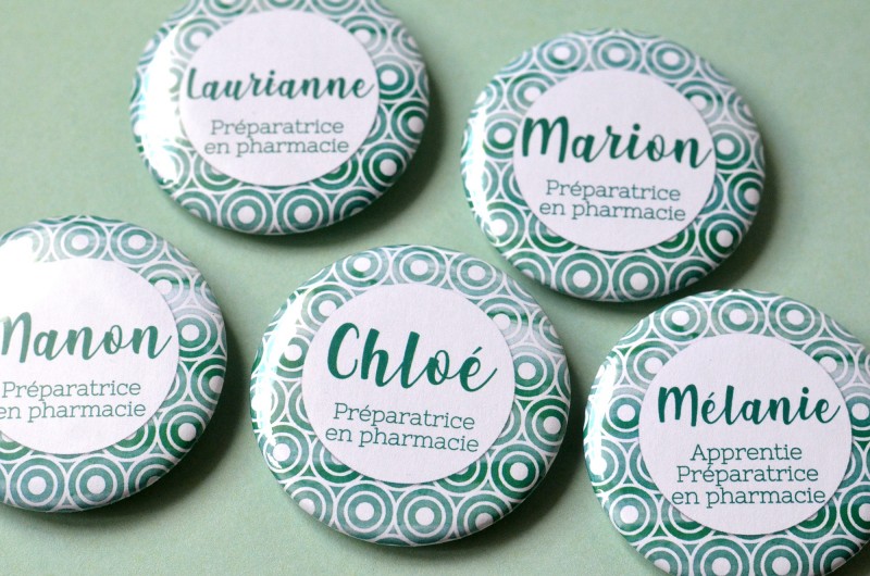 Badge Métier Pharmacie