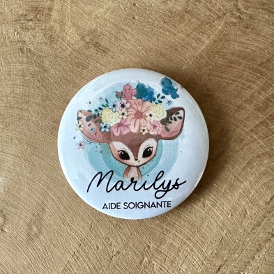 Badge Faon personnalisé