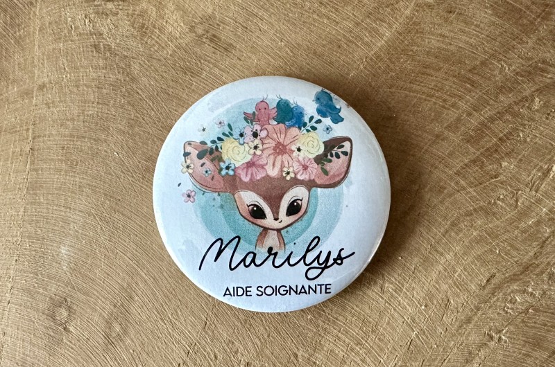 Badge Faon personnalisé