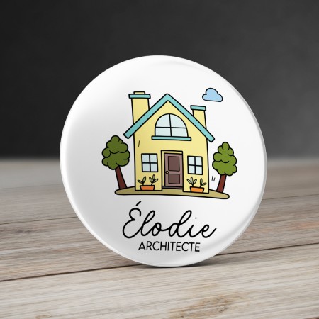 Badge Métier Architecte Maison