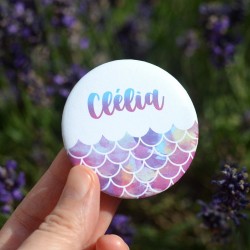 Badge Sirène personnalisé