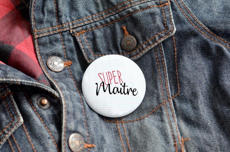 Badge Super Maître