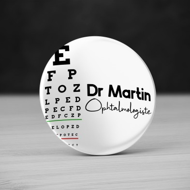 Badge Ophtalmologiste