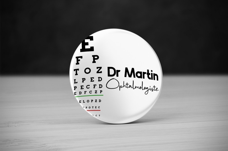 Badge Ophtalmologiste