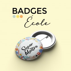 Badge École